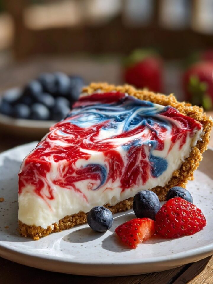 4th of July Swirl Pie