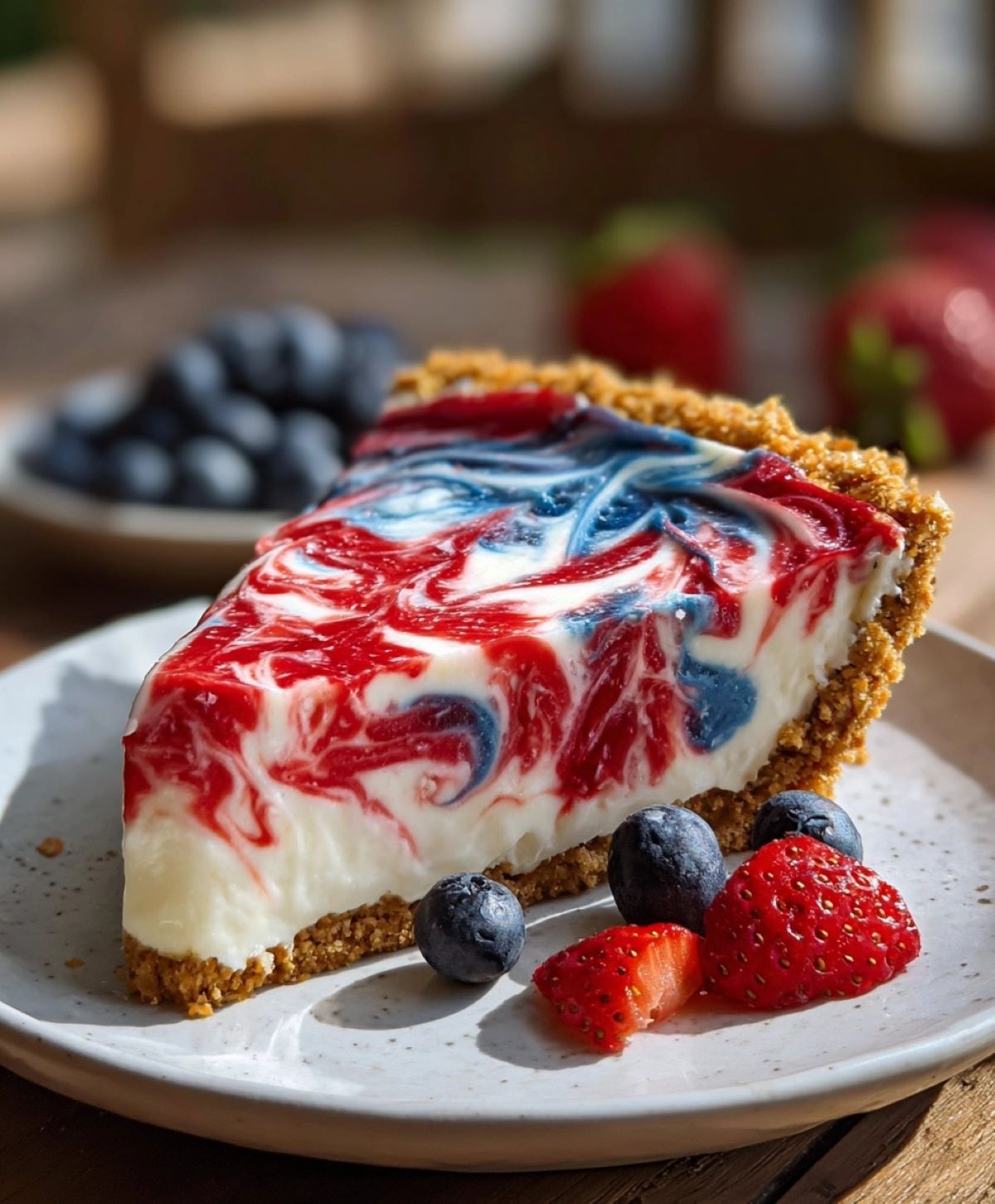 4th of July Swirl Pie