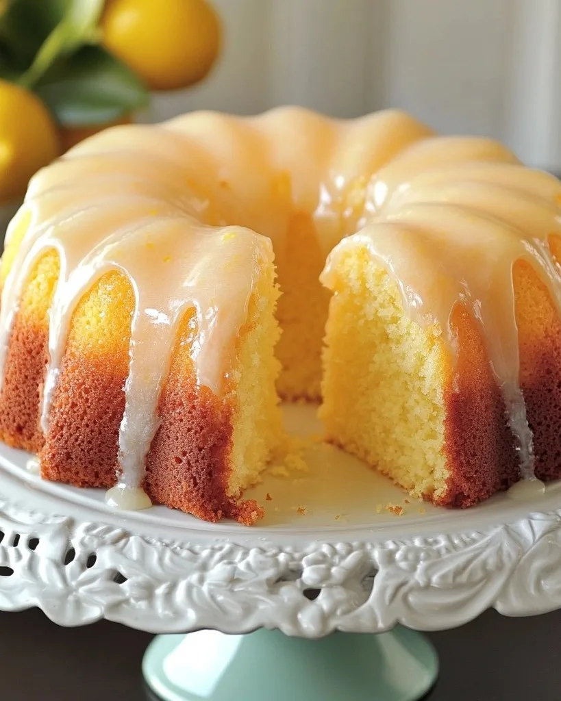 A Lemon Cake To Die For
