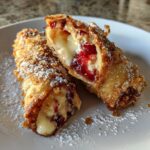 Air Fryer Cherry Cheesecake Egg Rolls