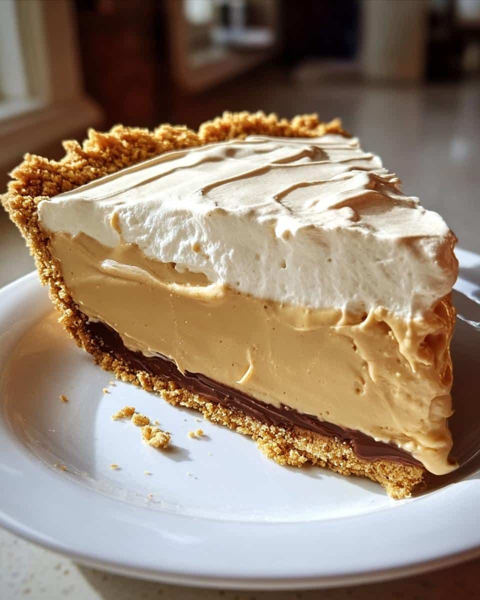 Amish Peanut Butter Cream Pie - detail 1