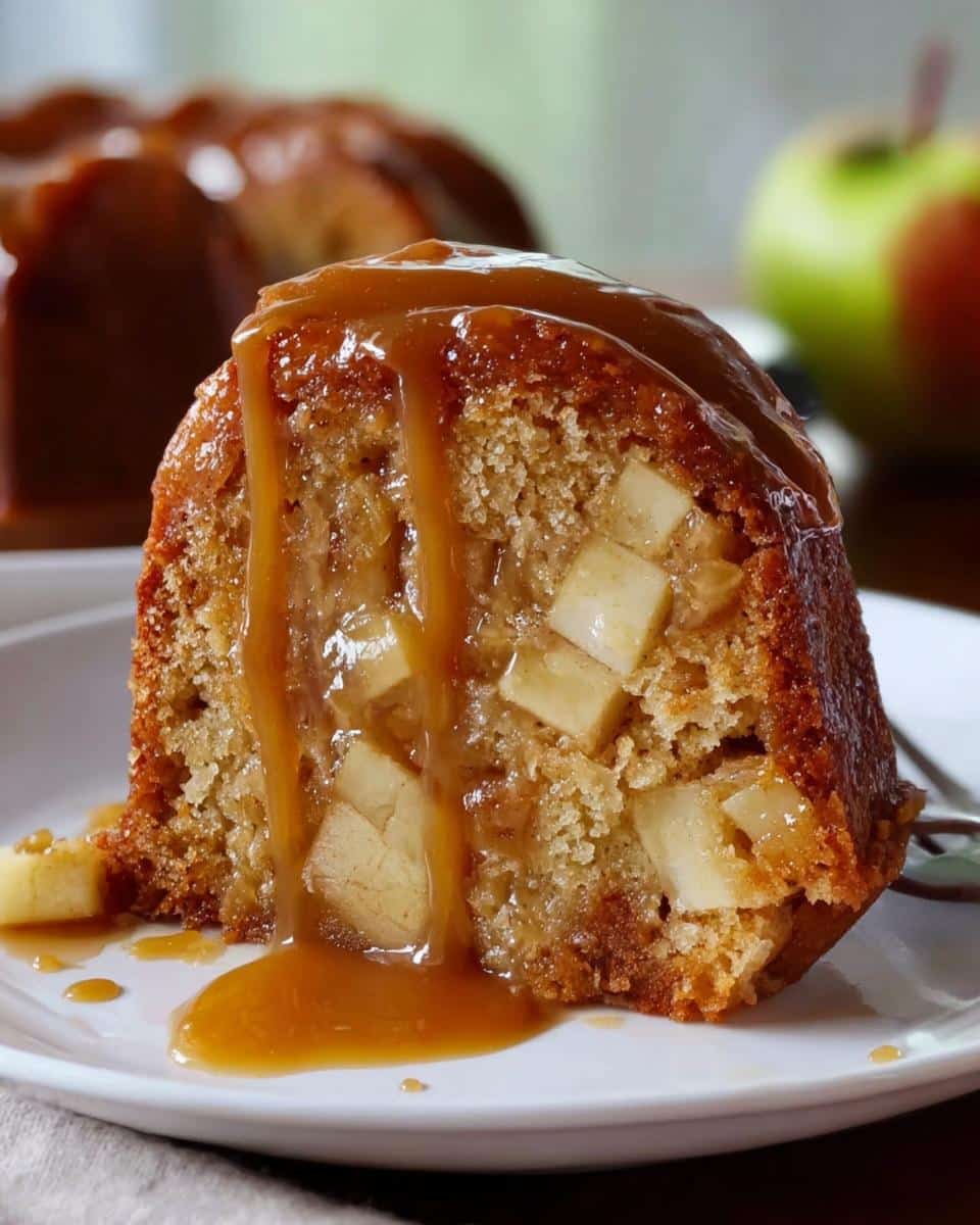 Apple Bundt Cake - detail 1