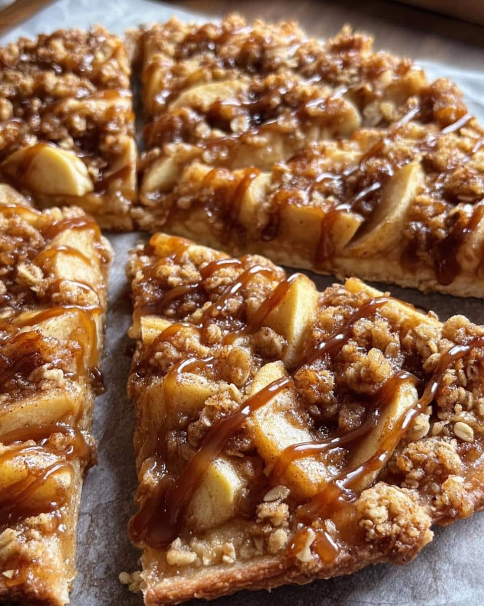 Apple Crisp Pizza - detail 3