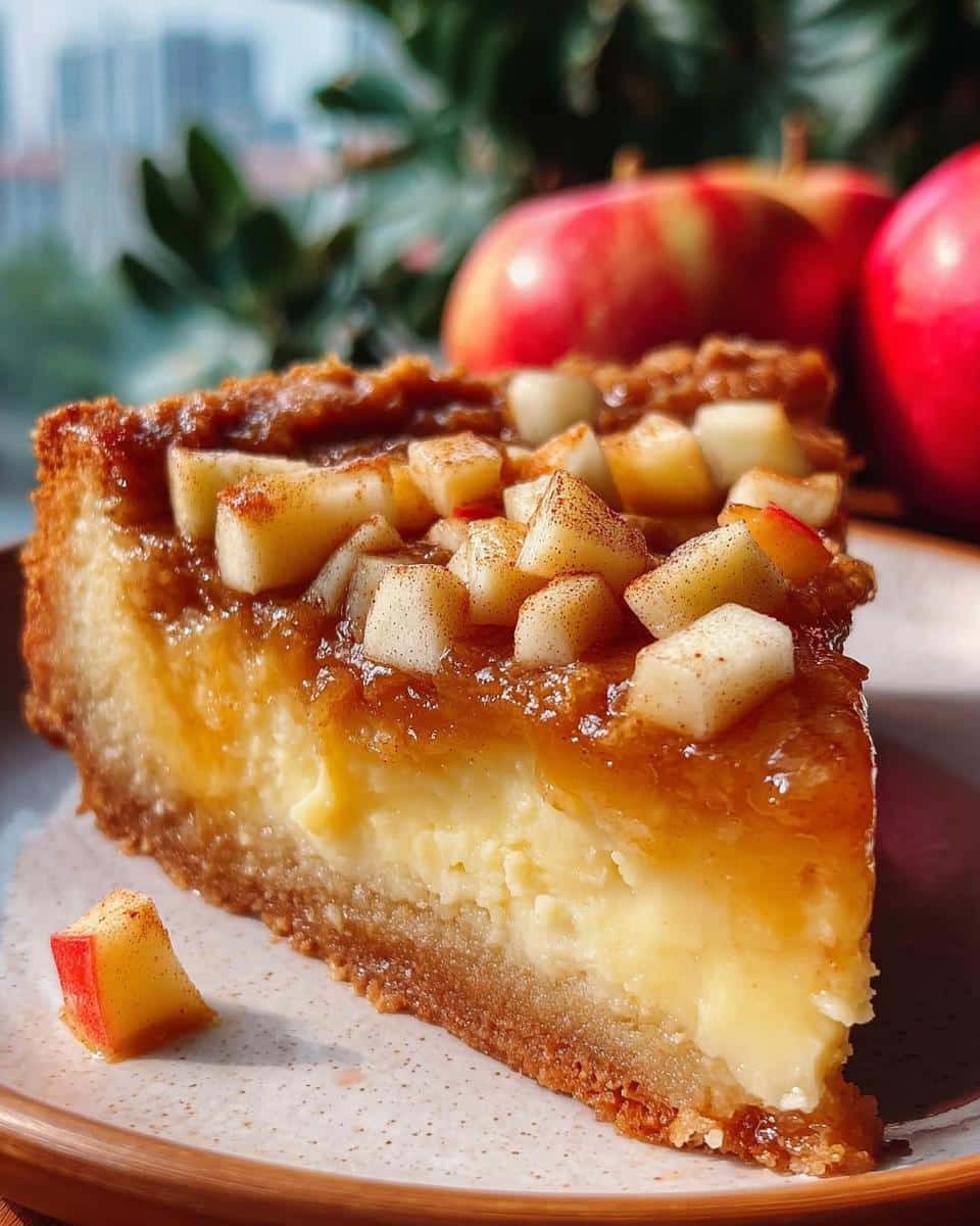 Apple Gooey Butter Cake - detail 1