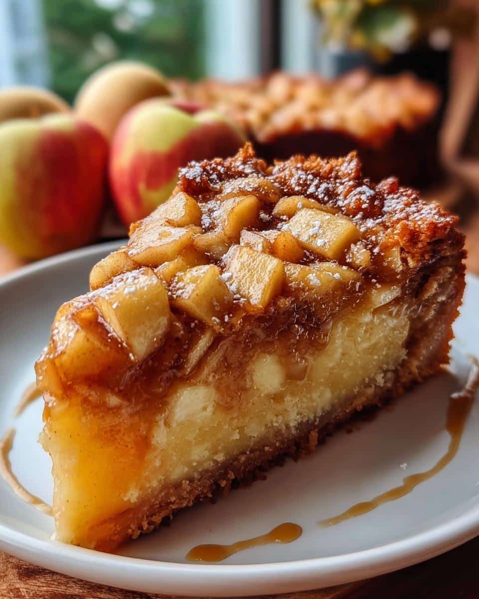 Apple Gooey Butter Cake - detail 2