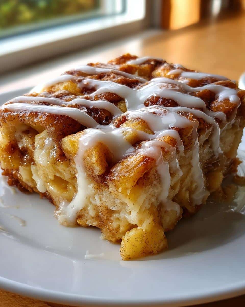 Apple Pie Cinnamon Roll Casserole - detail 1