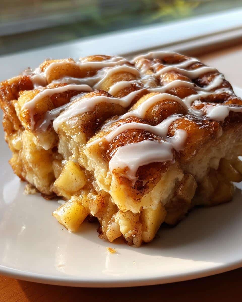 Apple Pie Cinnamon Roll Casserole - detail 3