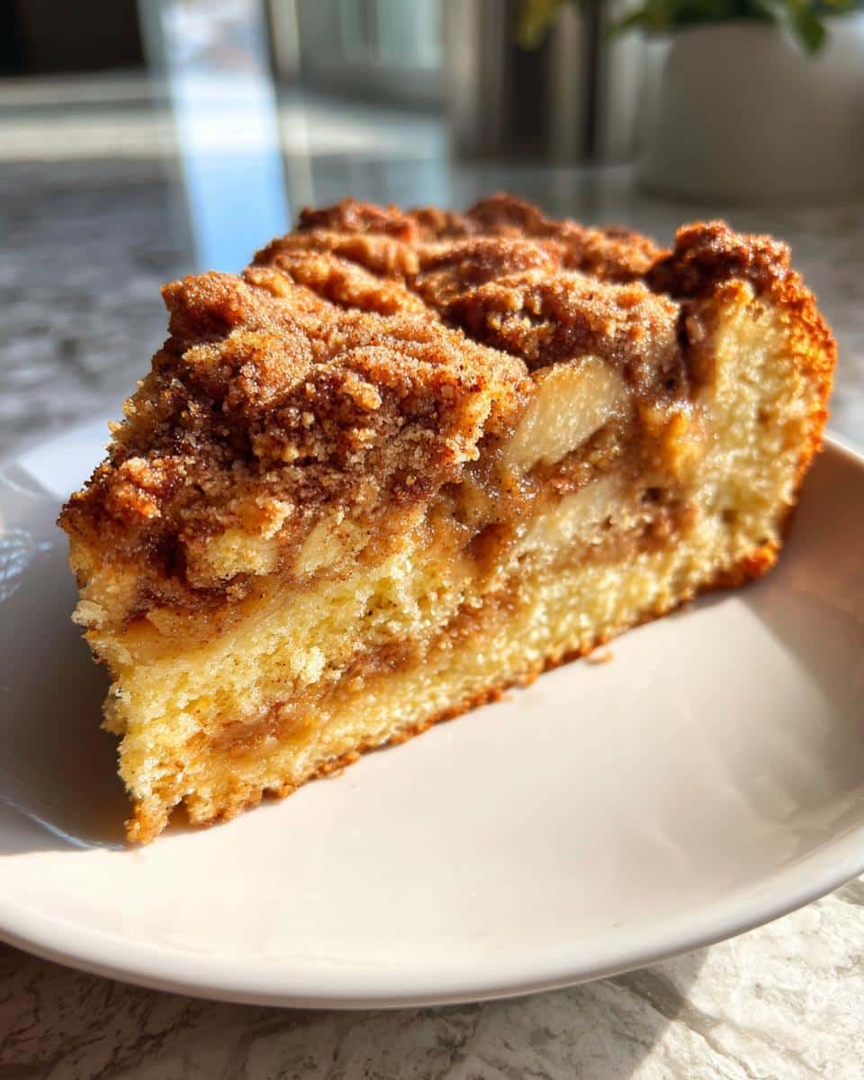 Apple Pie Filling Coffee Cake - detail 1