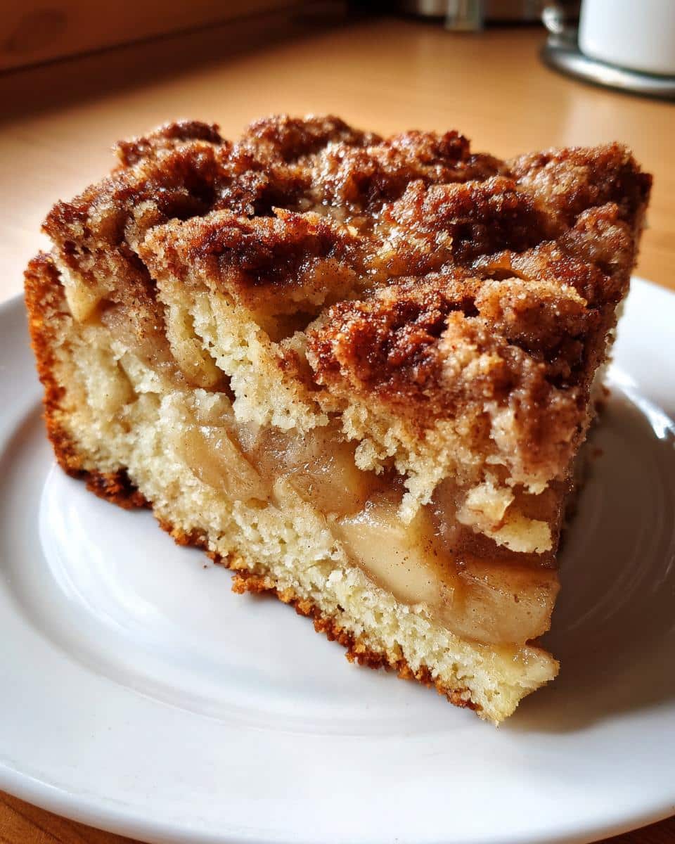 Apple Pie Filling Coffee Cake - detail 2