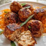 Apple Sage Turkey Meatballs