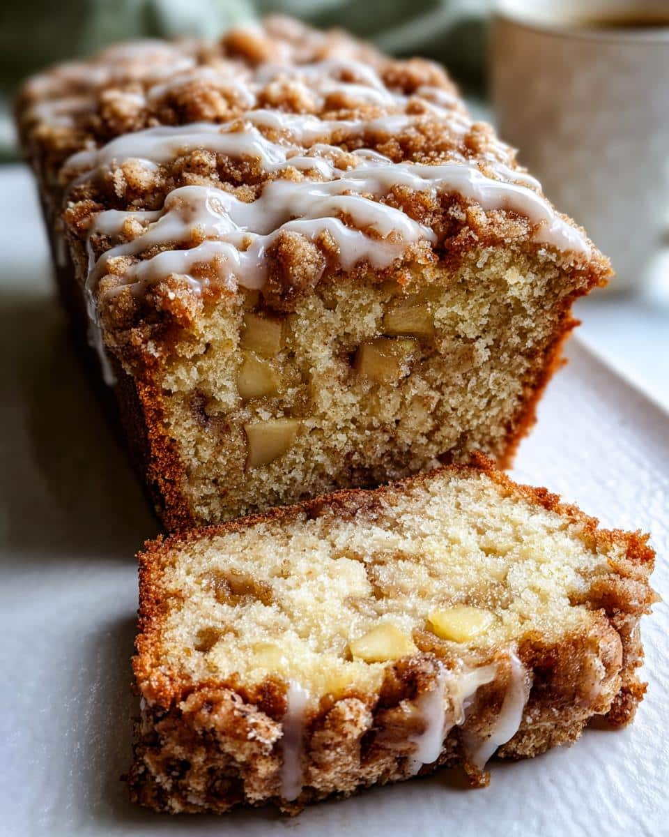 Apple Streusel Bread - detail 2