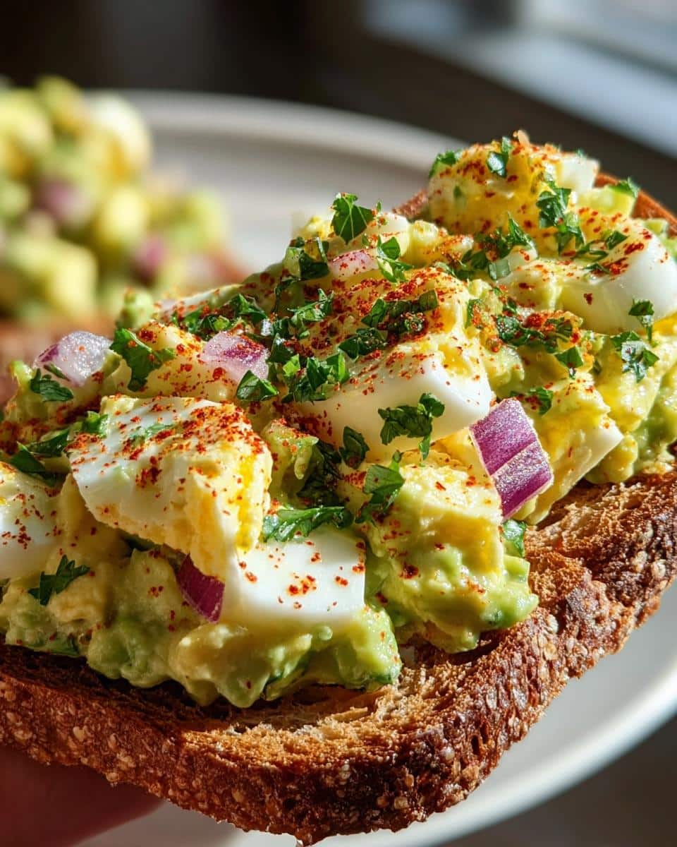 Avocado Egg Salad Toast Paprika - detail 2