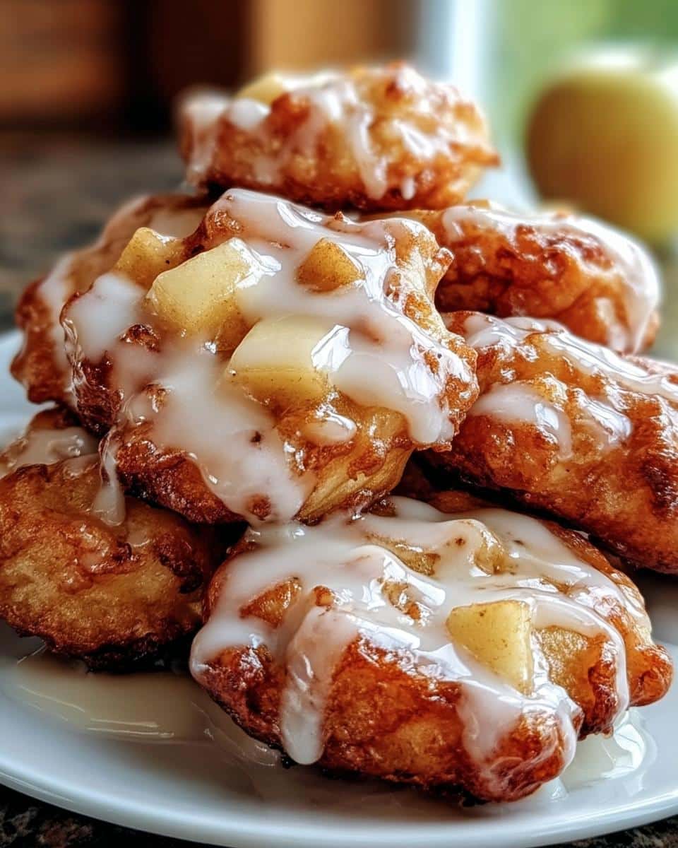 Baked Apple Fritters - detail 1