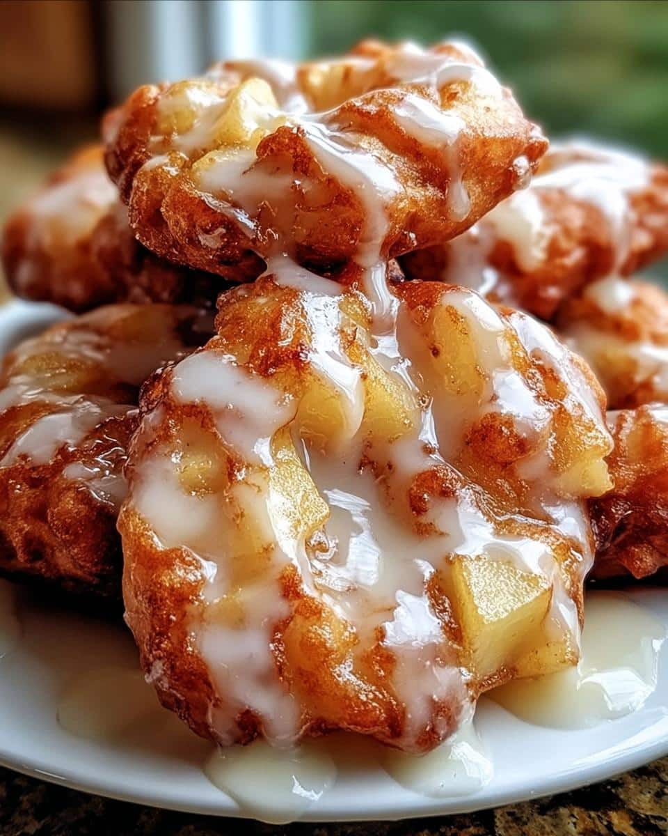 Baked Apple Fritters - detail 2