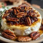 Baked Brie with Fig Jam and Pecans