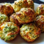 Baked Broccoli Cheese Balls