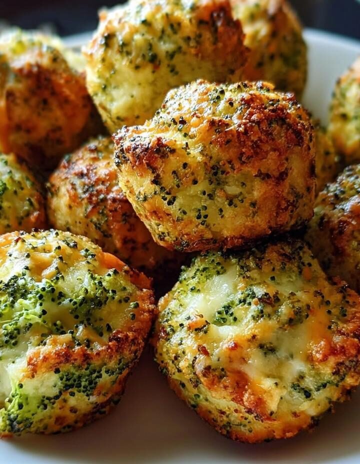 Baked Broccoli Cheese Balls