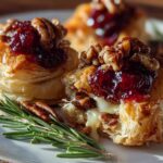 Baked Cranberry Brie Bites