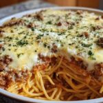 Baked Cream Cheese Spaghetti Casserole Heaven!