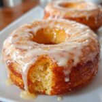 Baked Pumpkin Donuts with Maple Glaze