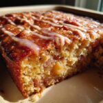 Baked Sticky Rhubarb Pudding