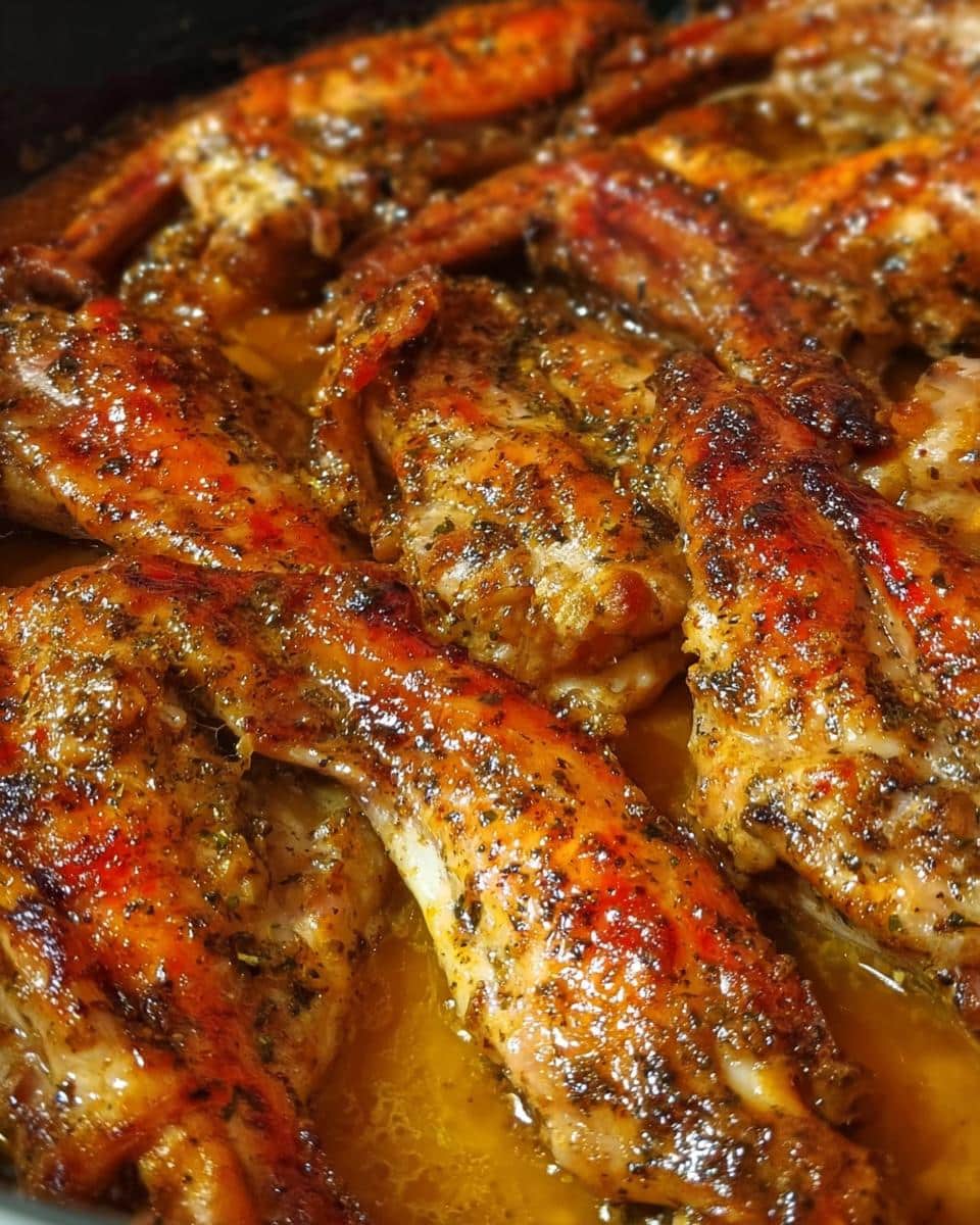 Baked Turkey Wings - detail 3
