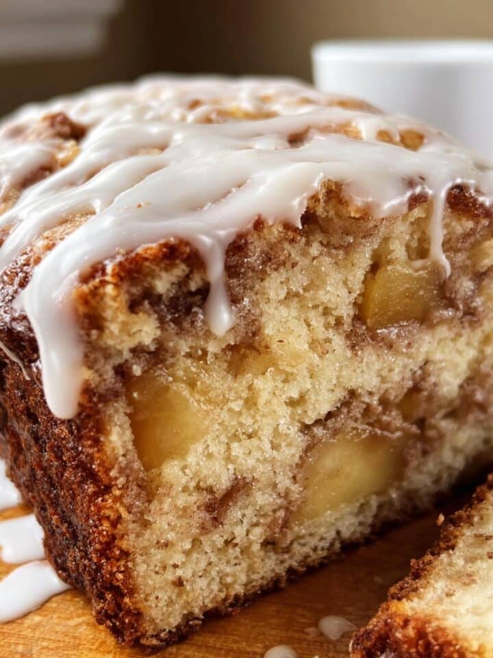 Bakery-Style Apple Fritter Bread