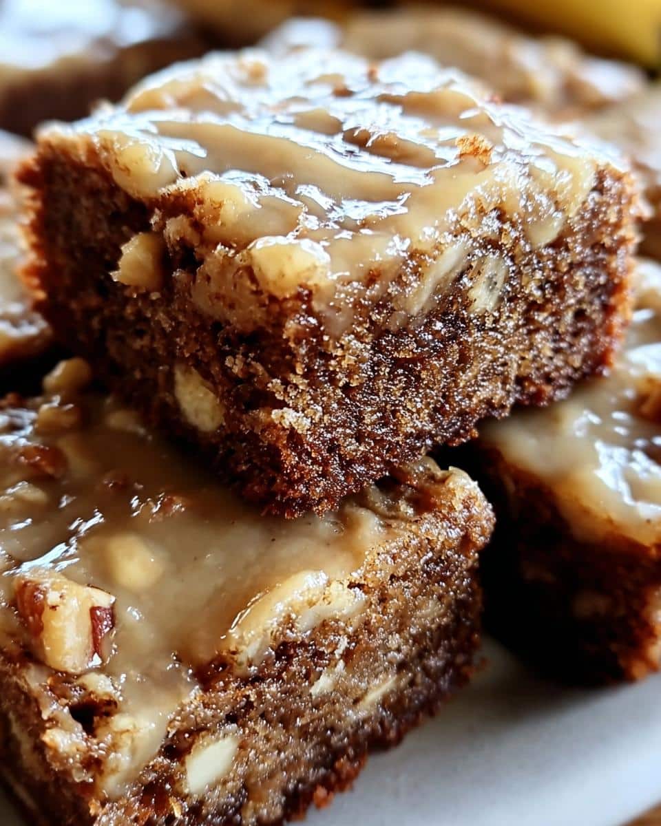 Banana Bread Brownies - detail 2