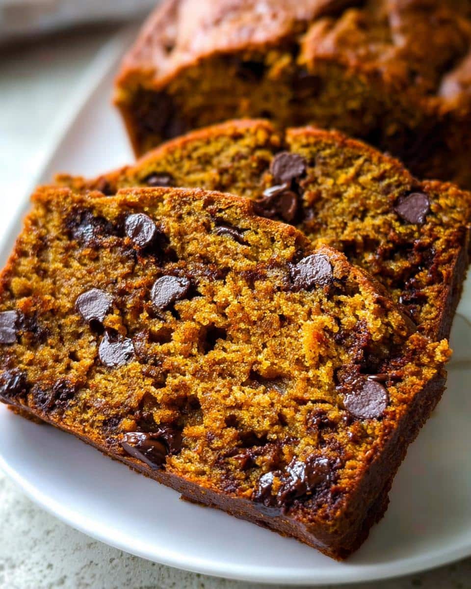 Banana Chocolate Chip Pumpkin Bread - detail 1
