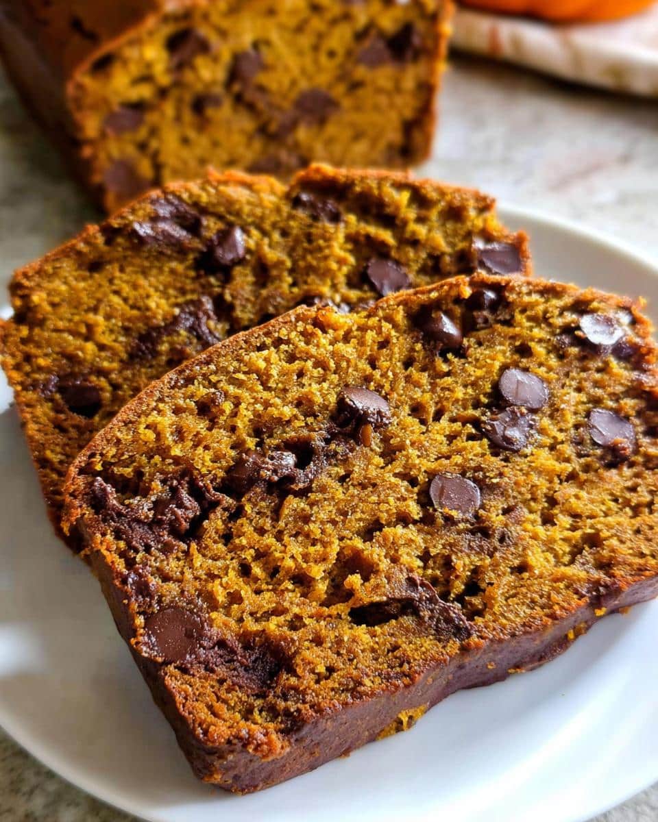 Banana Chocolate Chip Pumpkin Bread - detail 2