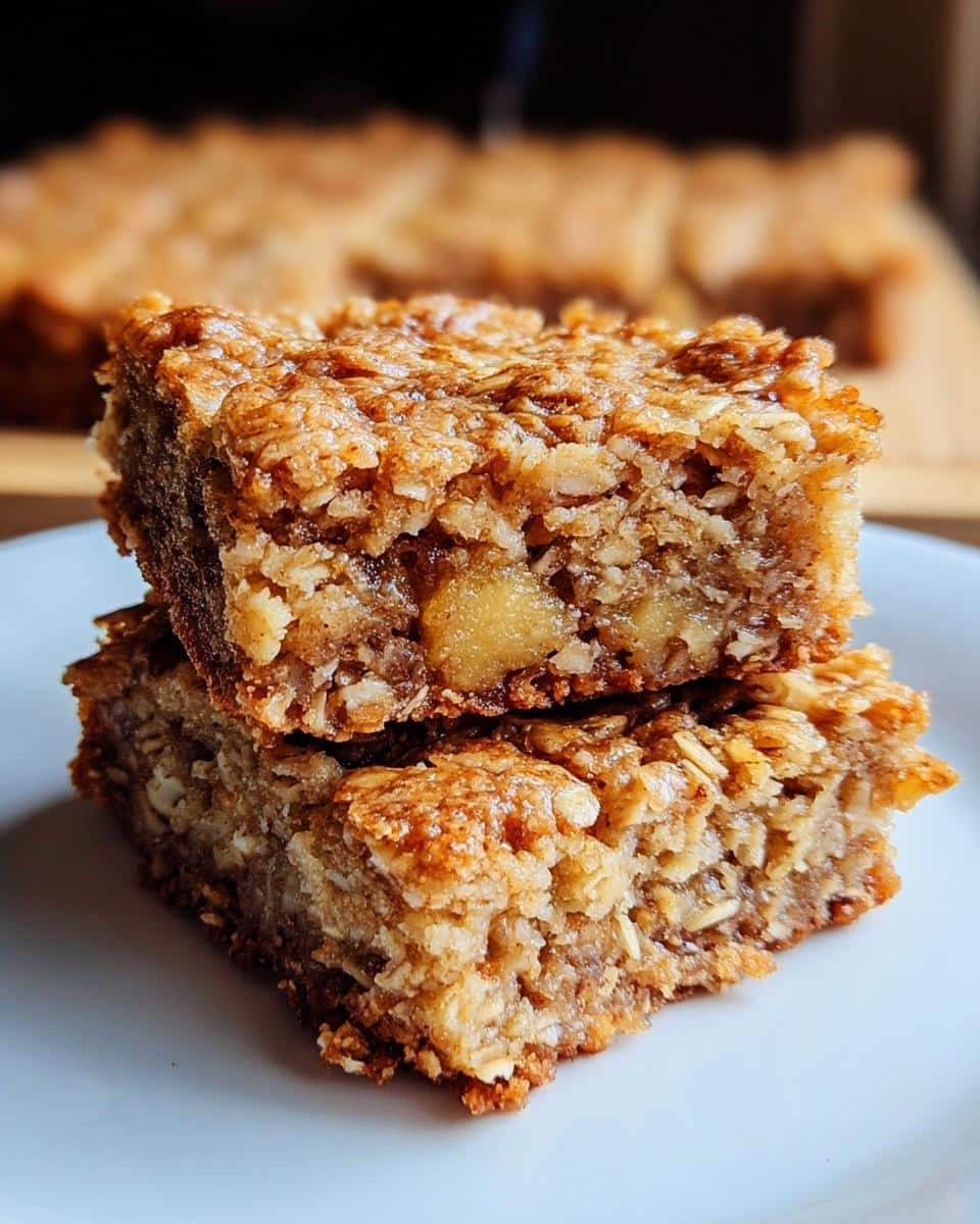 Banana Oatmeal Bars - detail 1