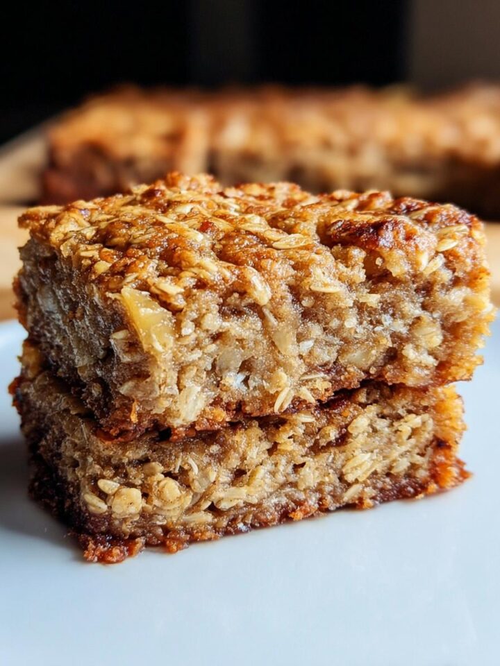 Banana Oatmeal Bars