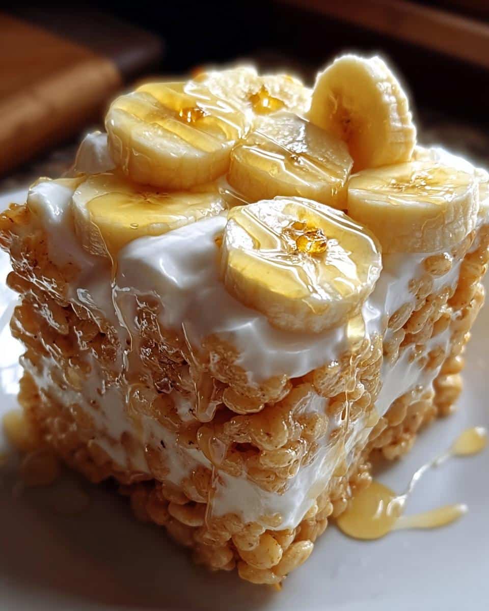 Banana Pudding Rice Krispies - detail 1