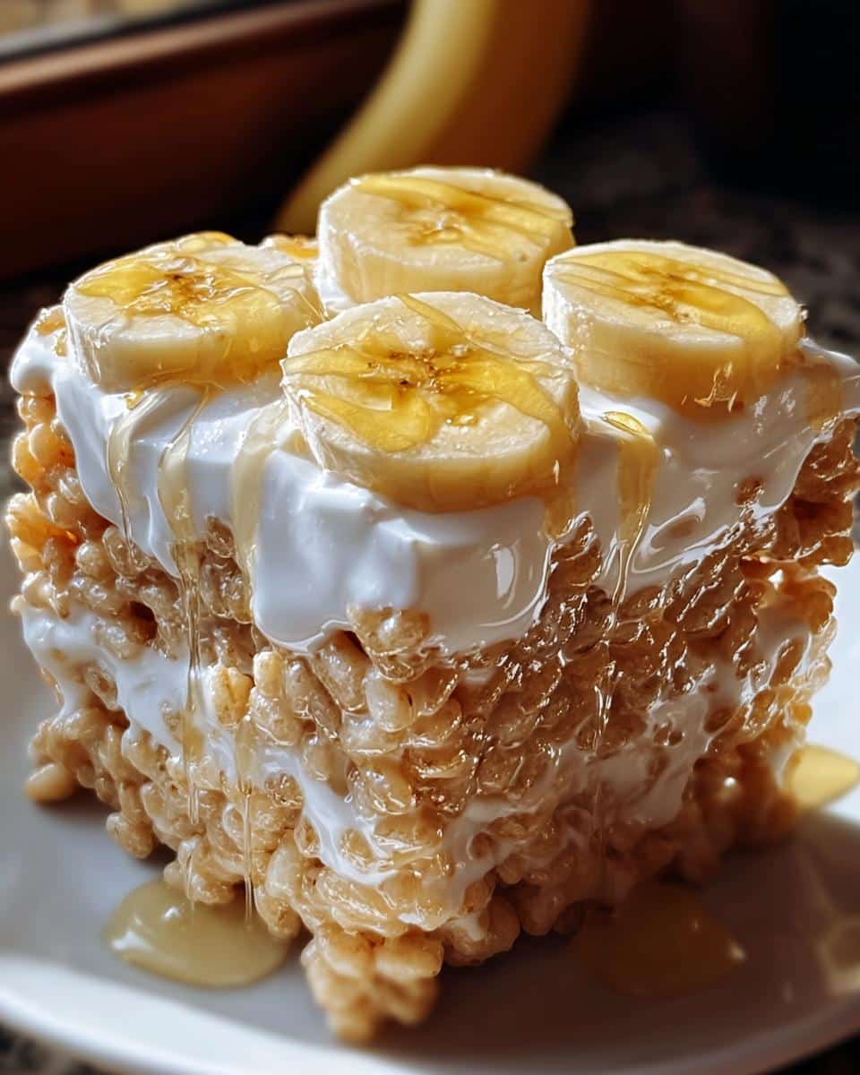 Banana Pudding Rice Krispies - detail 2