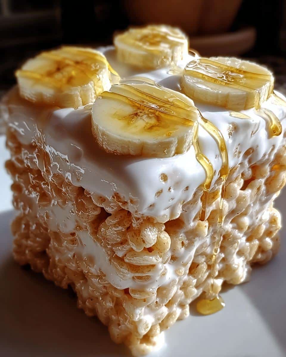 Banana Pudding Rice Krispies - detail 3