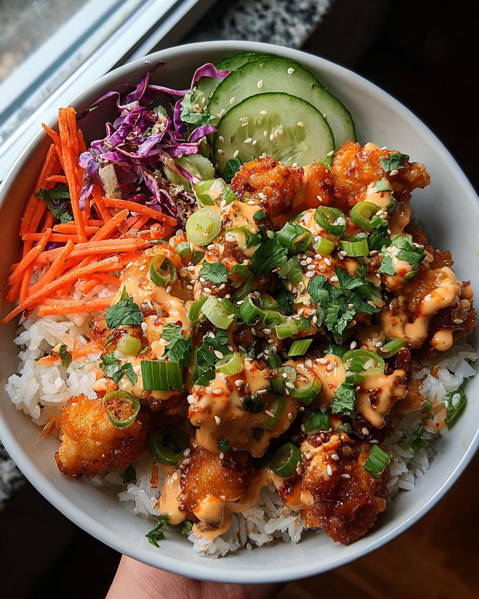 Bang Bang Chicken Bowl - detail 1