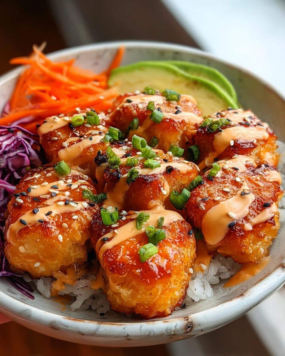 Bang Bang Salmon Bites Bowls - detail 1