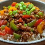Beef Pepper Rice Bowl