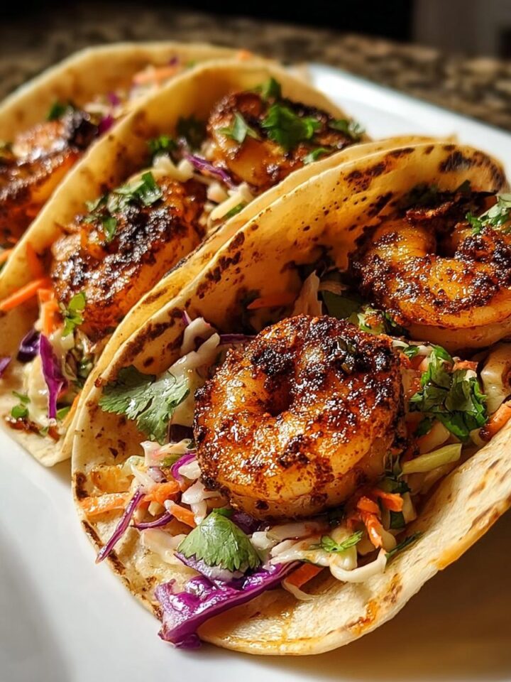 Blackened Shrimp Tacos