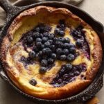 Blueberry Lemon Dutch Baby Pancake