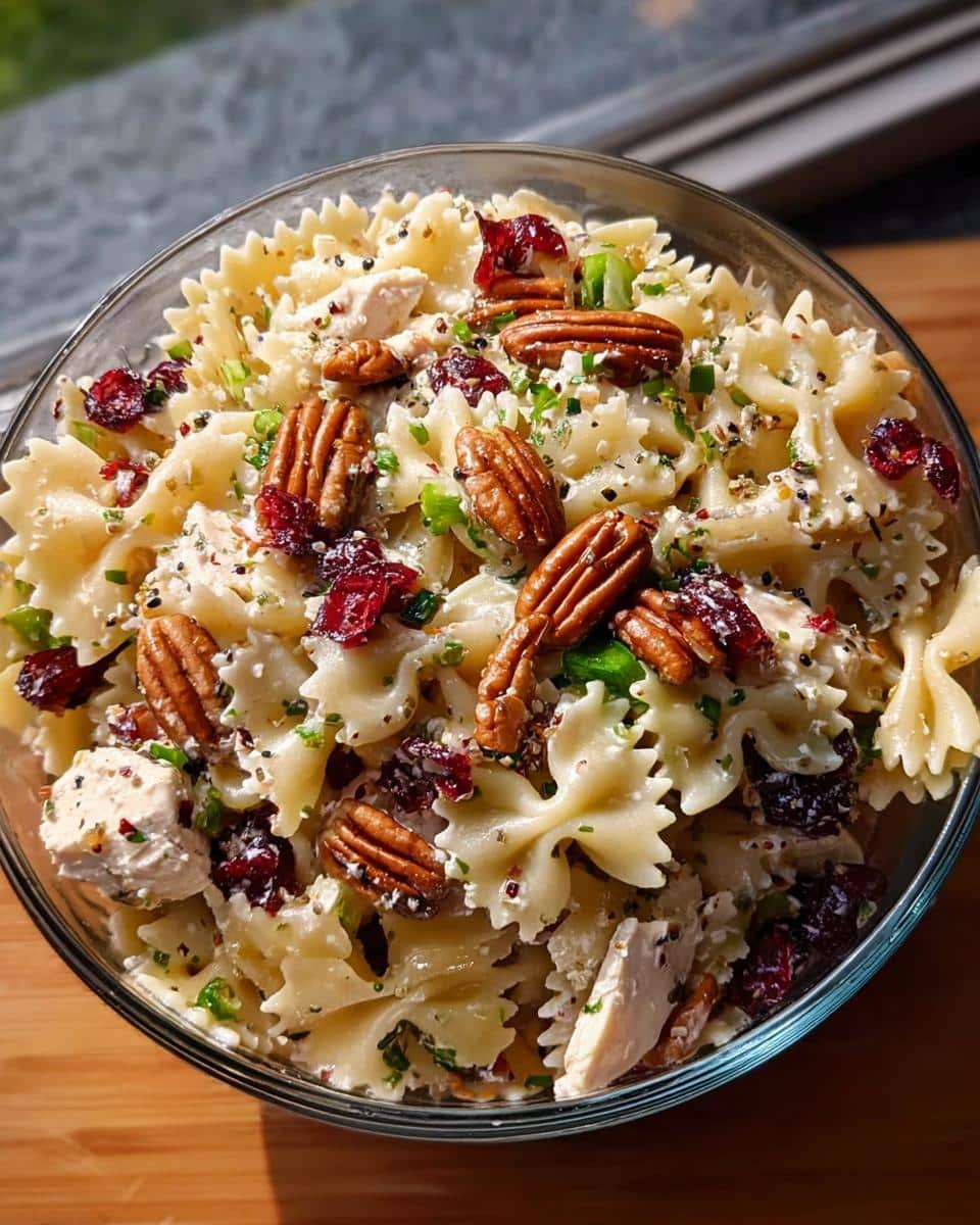 Bow-Tie Cranberry Pasta Salad