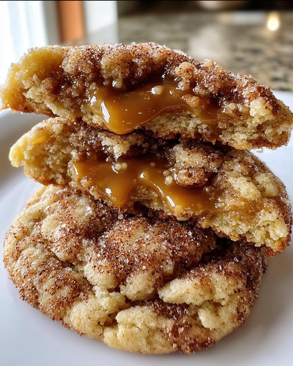 Brown Sugar Cinnamon Caramel Cookies - detail 1