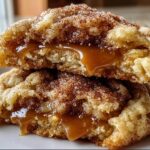 Brown Sugar Cinnamon Caramel Cookies