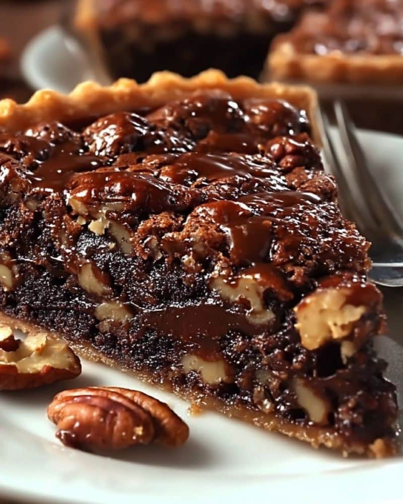 Brownie Pecan Pie