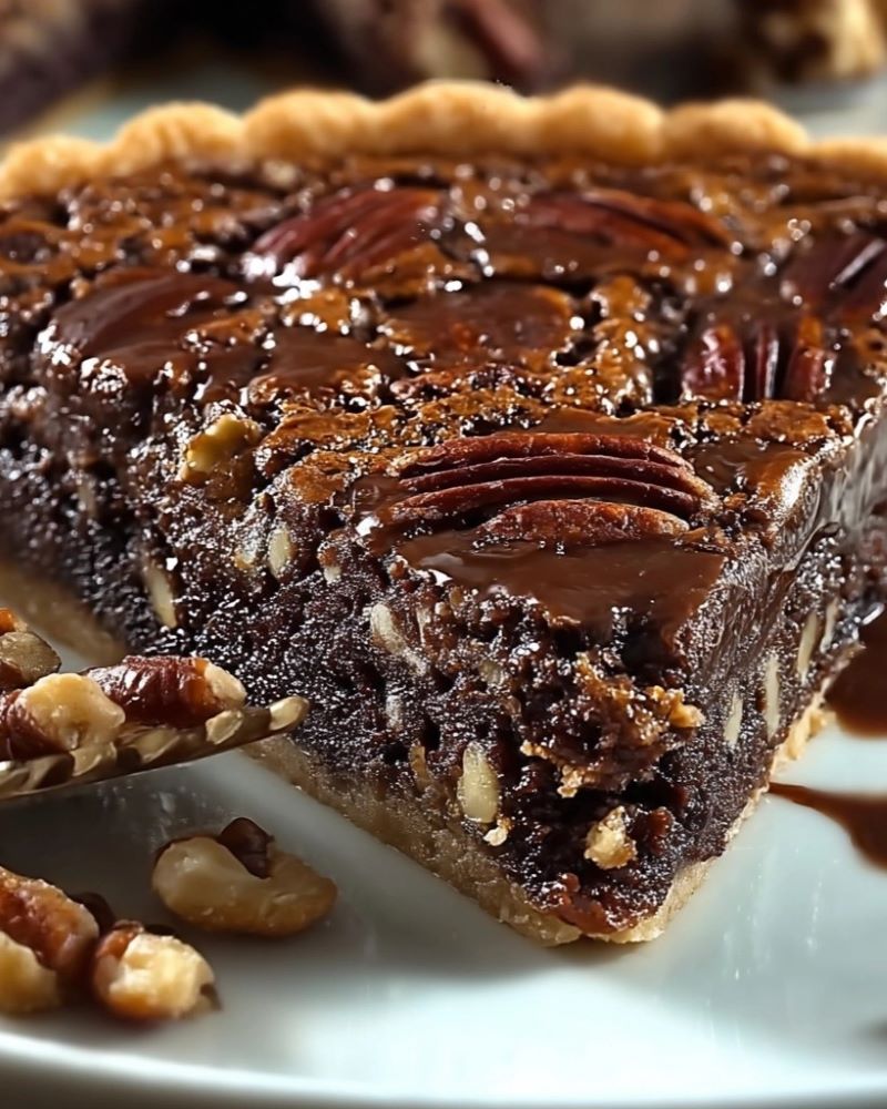 Brownie Pecan Pie