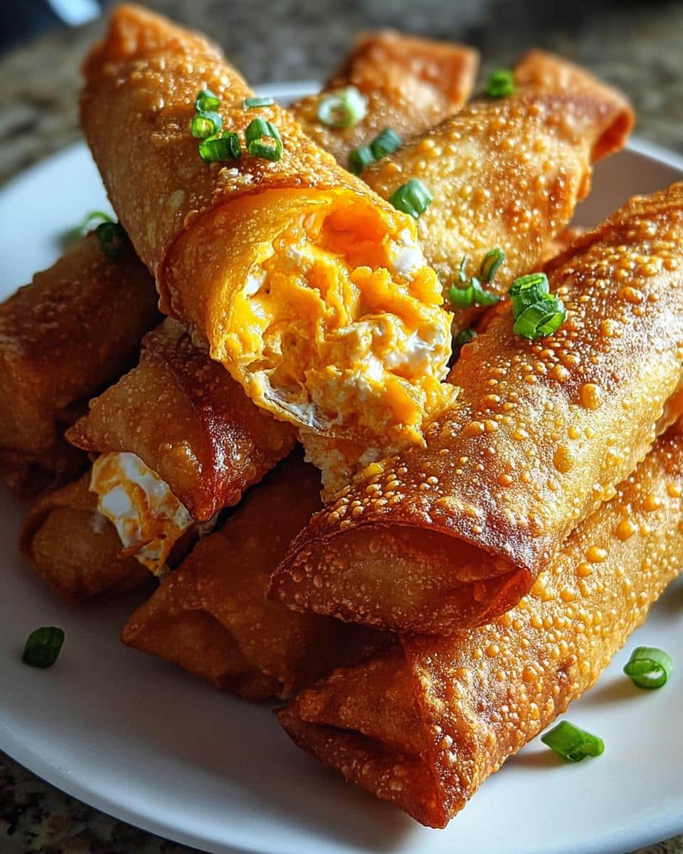 Buffalo Chicken Dip Egg Rolls - detail 2