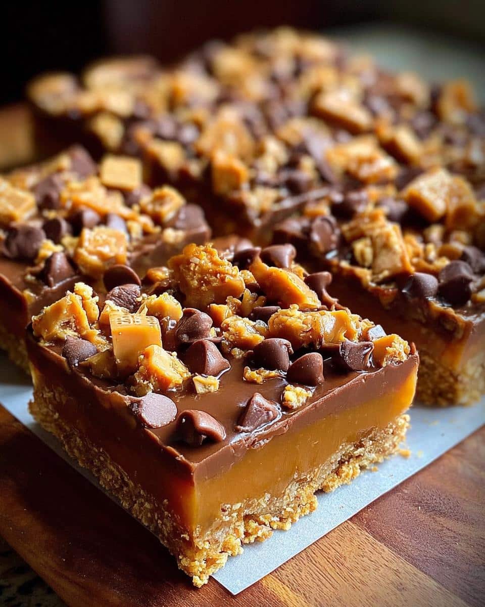 Butterfinger Caramel Crunch Bars - detail 1