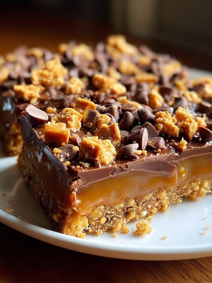 Butterfinger Caramel Crunch Bars