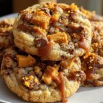 Butterfinger Caramel Crunch Cookies