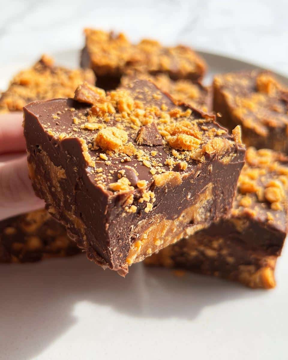 Butterfinger Fudge - detail 1